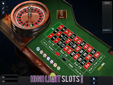high roller roulette limits|High Limit Roulette & Best High Limit Roulette Casinos.